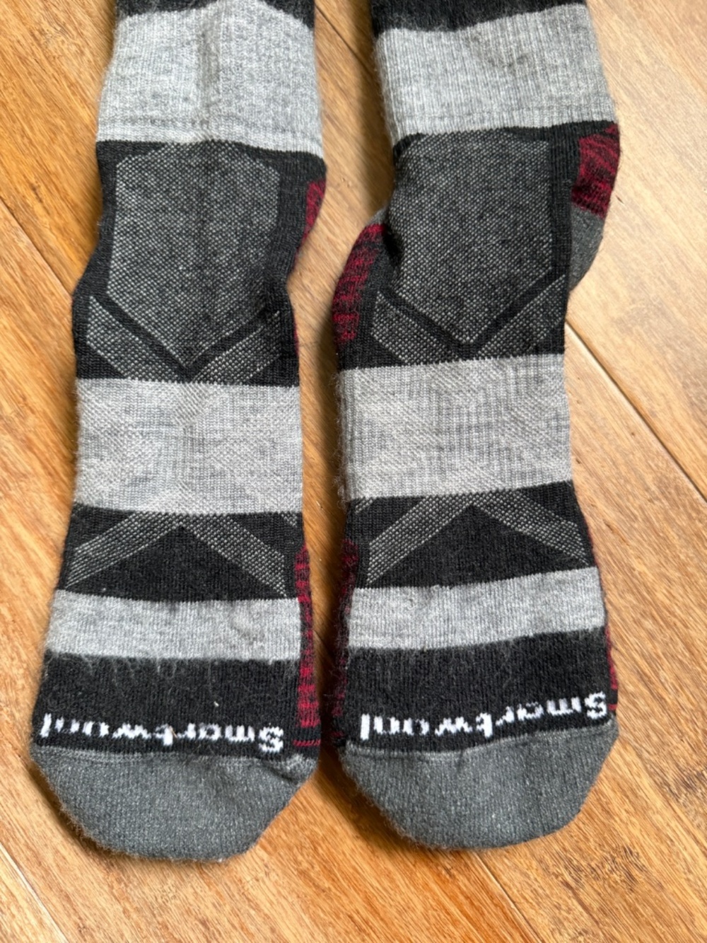 Smartwool Hike Full Cushion Go Far Feel Good Crew Socks, XL - Picture 5 of 8